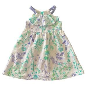 Penelope Mack VGUC Textured Pastel Floral Dress